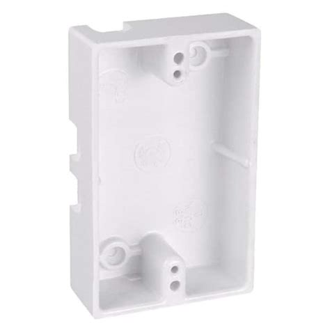 electrical outlet box for thin walls|shallow surface mount electrical box.